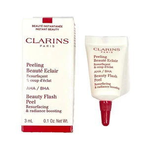 Clarins Beauty Flash Peel rejuvenecimiento y aumento de la luminosidad nueva muestra 3 ml / 0,1 oz - Imagen 1 de 6