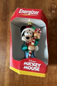 Energizer Disney Mickey Mouse Ornament mit Zuckerstange NEU - Bild 1 von 4