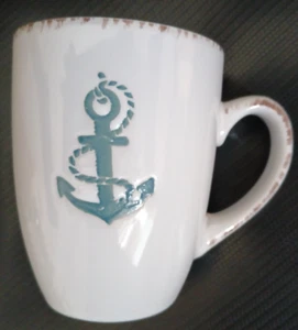 Kaffee Pott groß Maritim - bedruckt - - Bild 1 von 7