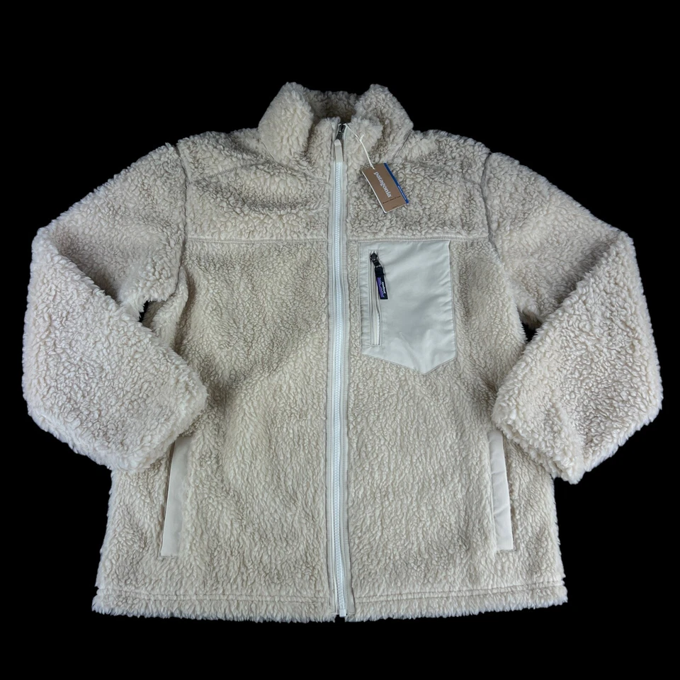 Patagonia Retro X-Coat Women’s Sz. XXL Fleece Oversized Boxy 23095 Dark Natural