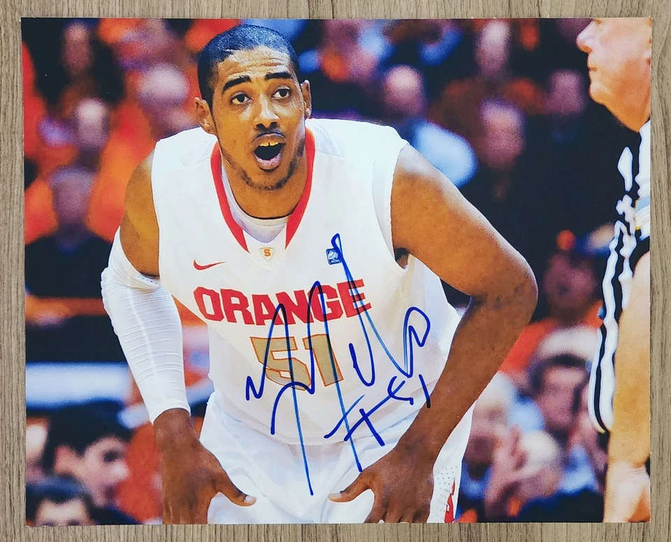 Fab Melo Signed 8x10 Photo University of Syracuse Orange NCAA LEGEND RAD - Image 1 of 1