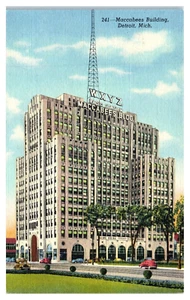 Postal del edificio Maccabees en Detroit Michigan - Imagen 1 de 2