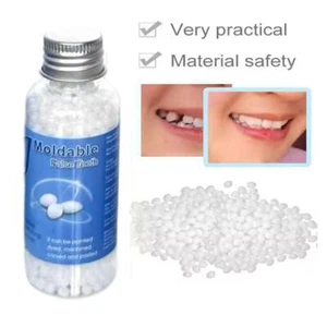 Tooth Repair Granules Temporary Kit Fitting Beads Reusable False Moldable M7L9. - Picture 1 of 10