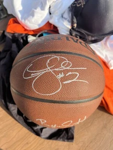 Los Angeles Lakers Derek Fisher Byron Scott Luke Walton Autographed Basketball - Picture 1 of 3