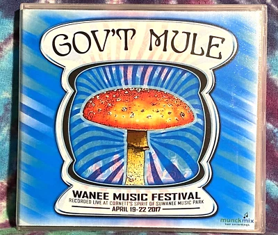 Gov't Mule 4-22-17 Wanee Music Festival 2CD   *NEW*   Ft. Jack Pearson - Image 1 of 2