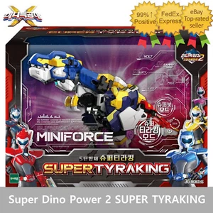 MINIFORCE Super Dino Power 2 SUPER TYRAKING 5-Dino Integration Transformer Robot - Picture 1 of 9