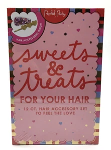 Paquete Fiesta Dulces y Golosinas 12 ct San Valentín Accesorio Cabello Conjunto Sorpresa Nuevo - Imagen 1 de 3