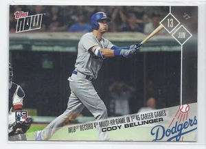 2017 Topps Now #246 Cody Bellinger Los Angeles Dodgers RC - Picture 1 of 2
