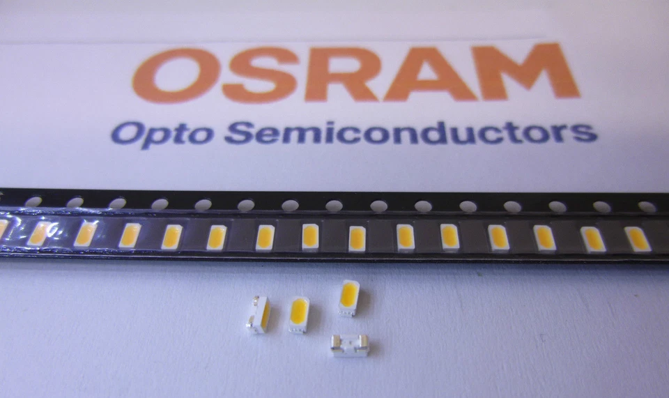 500 Pcs OSRAM Duris E3 LED 3000k Warm White Cri85 High Quality 3014 LCW Jnsh.ec