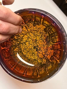 Kosta Boda Scandinavian Glass Signed Bowl - Bild 1 von 9