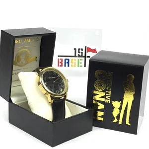 Detective Conan Toru Amuro Black Watch Leather Band USJ Limited Japan 2018 - Picture 1 of 13