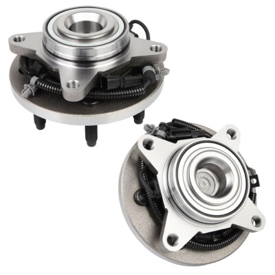 2X Front For Ford F-150 2011 2012 2013 2014 Lincoln Navigator Wheel Hub Bearing Foto 1 de 4