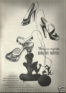 Anuncio de zapatos Marquise Originals de los años 40 - Wohl Shoe Company 1946 - Imagen 1 de 1