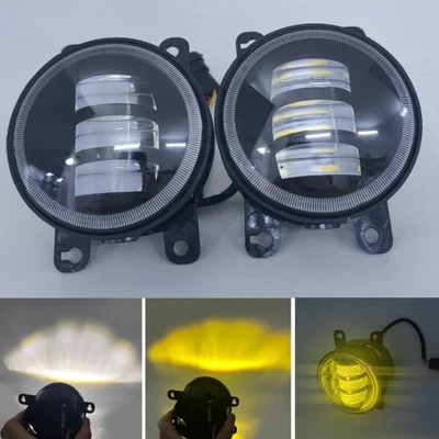 Luz antiniebla LED para coche 2 piezas para Honda Civic CRV City Accord con intermitente Foto 1 de 4