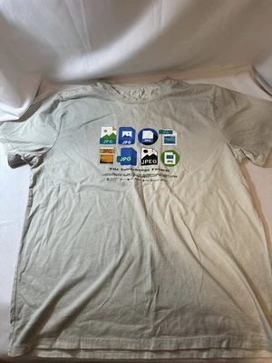 JPEGMAFIA Tan t-shirt Distressed Thumbnails JPG  JPEG Band Rapper Concert - Image 1 of 4