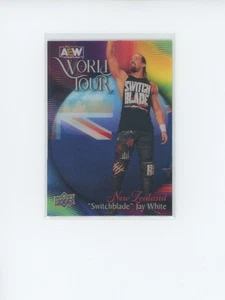 2023 Upper Deck AEW Elite Switchblade Jay White #WT-16 World Tour Lenticular SSP - Picture 1 of 2