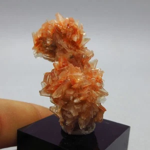 Racimo de heulandita sobre matriz (piedra natural no preciosa) # 4216 - Imagen 1 de 4