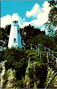 Postal de The Lighthouse on CardiffHill Near Mrs Hollidays House Widow Douglas - Imagen 1 de 2