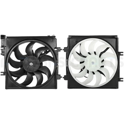 For 2008-2011 Subaru Impreza 2.5L 2 Pcs Radiator Condenser Cooling Fans Assembly - Image 1 of 4