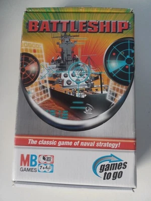MB Games to Go Battleship Travel Board Game Complete & VGC - Image 1 of 4