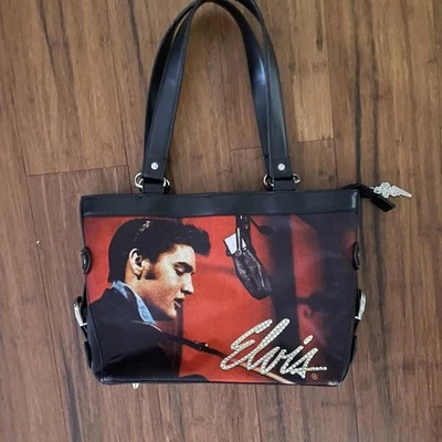 Bolso de mujer vintage raro Elvis Presley con pedrería ver descripción  Foto 1 de 4