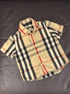 Camisa de vestir Burberry para niños 2 años  Foto 1 de 4