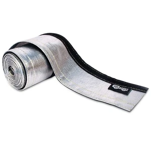 Heat Shroud Sleeve Aluminized Sleeving Express Aluminized Hose And Silver Hose W - Picture 1 of 6