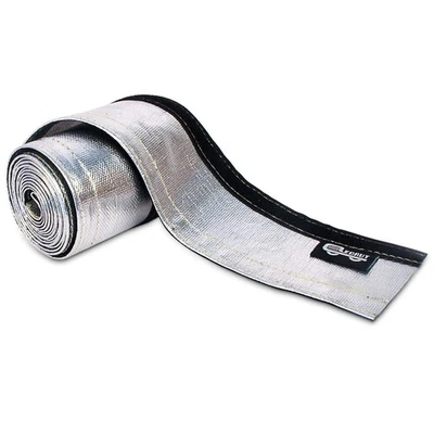 Heat Shroud Sleeve Aluminized Sleeving Express Aluminized Hose And Silver Hose W - Imagem 1 de 4