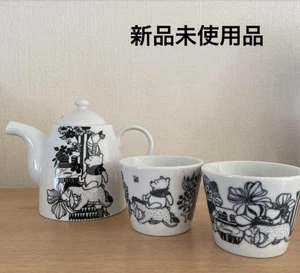 Disney Winnie Puuh Teekanne & Teetasse Set Keramik Paar Neu unbenutzt Japan - Bild 1 von 9