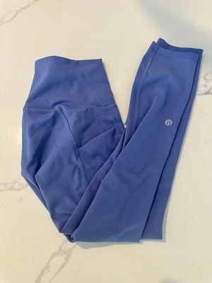 Lululemon Align High Rise Crop 21" Purple Leggings Pants with Pockets Size 2 - Image 1 of 3
