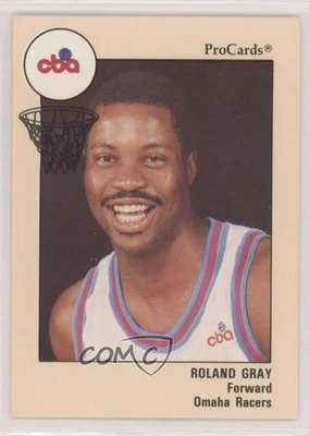1989-90 ProCards CBA Roland Gray #72 - Image 1 of 2