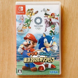 Mario and Sonic at the Tokyo 2020 Olympics Nintendo Switch Game Used Condition - Picture 1 of 4