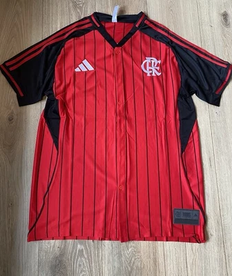 ADIDAS Flamengo 25/26 Jersey - Baseball US Pack version men's size