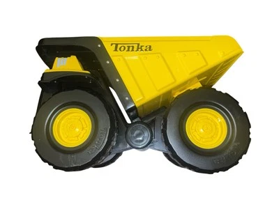 Vintage Tonka Mighty Dump Truck – Real Steel – Yellow/Black – Heavy Duty Toy - Image 1 of 4