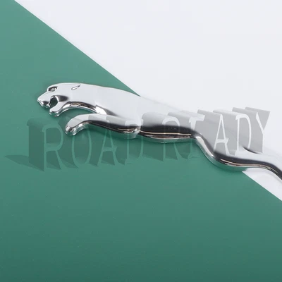 For Jaguar Sport Gloss Silver Liftgate Tailgate Hatch Emblem Badge Nameplate Foto 1 de 4