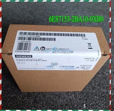 1PCS Siemens 6ES7153-2BA10-0XB0 New for 6ES7 153-2BA10-0XB0 fast delivery In Box - Image 1 of 4