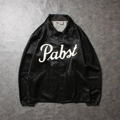 Ebbets Field Pabst Nylon Jacket Black No.sj3183 - Image 1 of 4