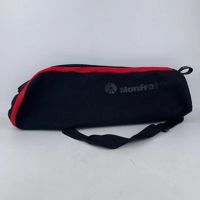 Manfrotto MBAG70N Unpadded Tripod Bag Black Adjustable Strap Zipper Top Side - Image 1 of 4