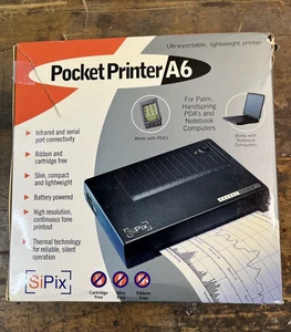 SiPix Pocket Printer A6 Portable Thermal Printer New Open Box - Picture 1 of 17
