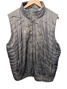Under Armour Storm Down Puffer Vest Cold Gear Gray Mens Sz XL - Picture 1 of 5