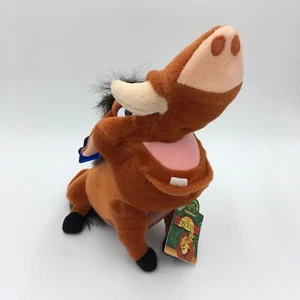 VINTAGE 1995 DISNEY KÖNIG DER LÖWEN APPLAUS PLÜSCHTIER STOFFTIER 11 ZOLL PUMBA - Bild 1 von 5