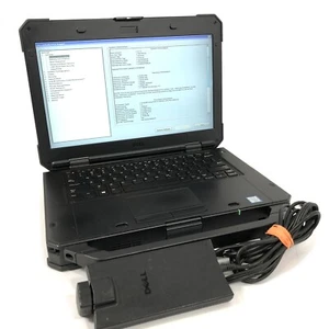 14" Dell Latitude 5424 Rugged Laptop i5-6300U 2.4GHz 256GB SSD 8GB RAM - Win 10 - Picture 1 of 16