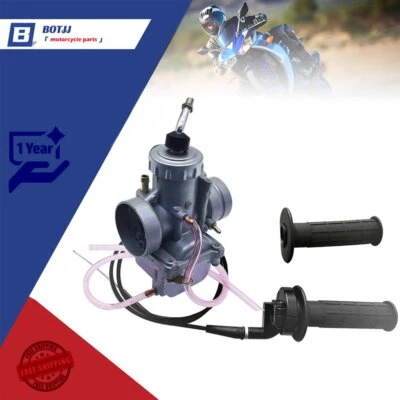 Cable de fundición y acelerador con agarre de carburador y mango para YAMAHA YZ80 YZ85 nuevo Foto 1 de 4