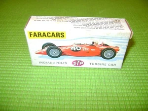 FARACARS REF 101 INDIANAPOLIS STP TURBINE CAR ORIGINAL EMPTY BOX - EMPTY BOX - Picture 1 of 6