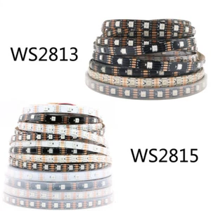 5V WS2813  / 12V WS2815 RGB Led Strip Smart Pixel Addressable 30/60/144Leds/m  - Picture 1 of 6