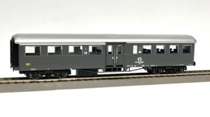 OS.KAR 3359 Scala HO Carrozza tipo Corbellini 1/2^ cl. FS grigio ardesia