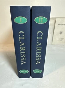 Clarissa by Samuel Richardson Folio Society Two Volume Hardcover Set w/Slipcase - Bild 1 von 23