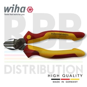 Wiha 43335 Diagonal Cutter DynamicJoint Professional VDE Electrician 160mm Long - Picture 1 of 4
