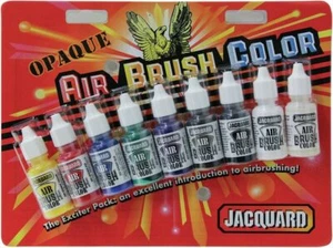 Paquete excitador de aerógrafo Jacquard - opaco 0,5 oz 9/paquete JAC9935 - Imagen 1 de 1