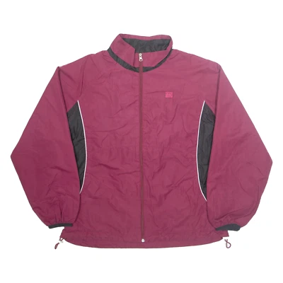 WILSON Womens Jacket Maroon L - Image 1 of 4